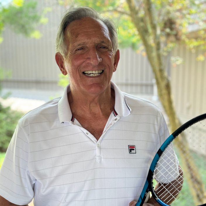 steve contardi headshot tennis pro at the club at harpers point tennis club near me