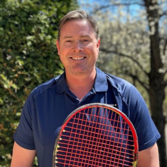 Mark McPhillips tennis pro the club at harpers point cincinnati